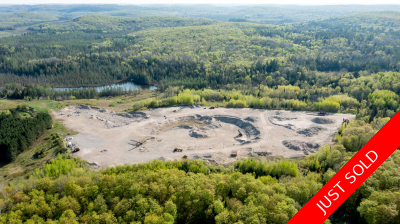 GRAVEL PIT FOR SALE - NORTH MUSKOKA - BURK'S FALLS