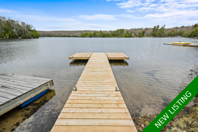 Cottage for sale on Emsdale Lake with Crystal Clear Deep Water