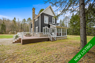 Fully renovated farmhouse on 5 acres for sale near Huntsville