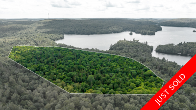 15+ ACRES FOR SALE - OVERLOOKING LOON LAKE - KEARNEY ONTARIO